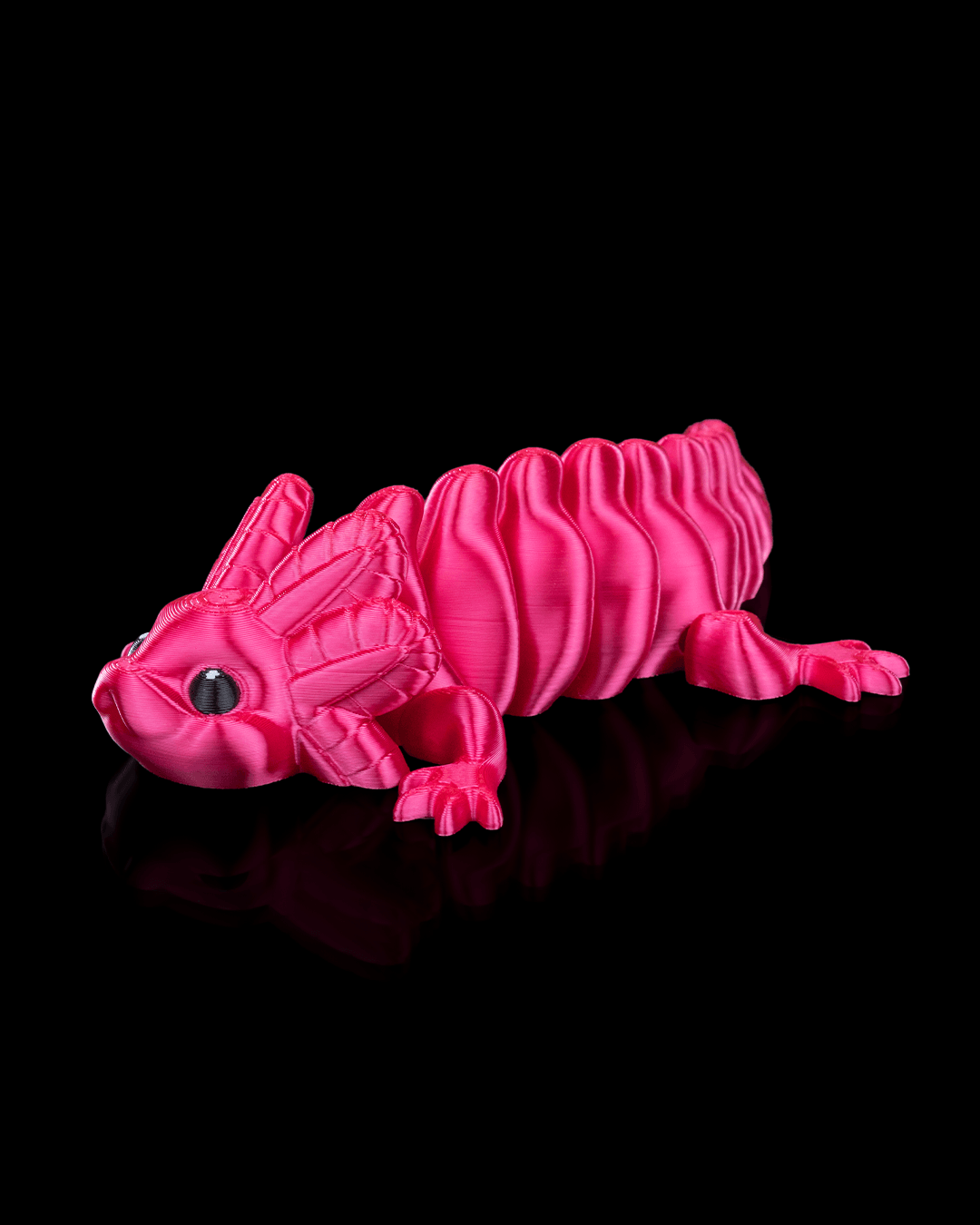 Flexible 3D-Printed Axolotl Toy - ArticuLotl