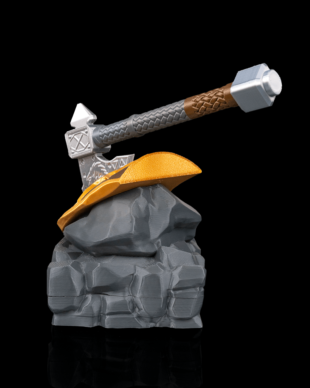 Axe Marks the Spot – Pen & Sticky Note Holder
