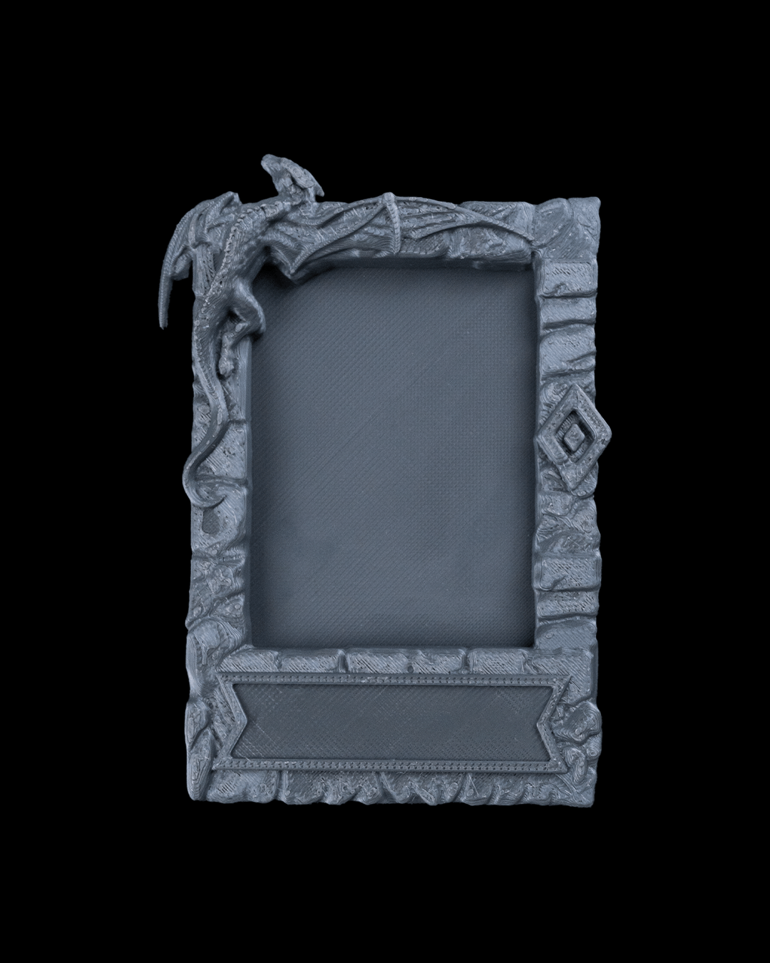 Bound in Stone | Magnetic Photo Frame (Instax Mini or Polaroid 600)