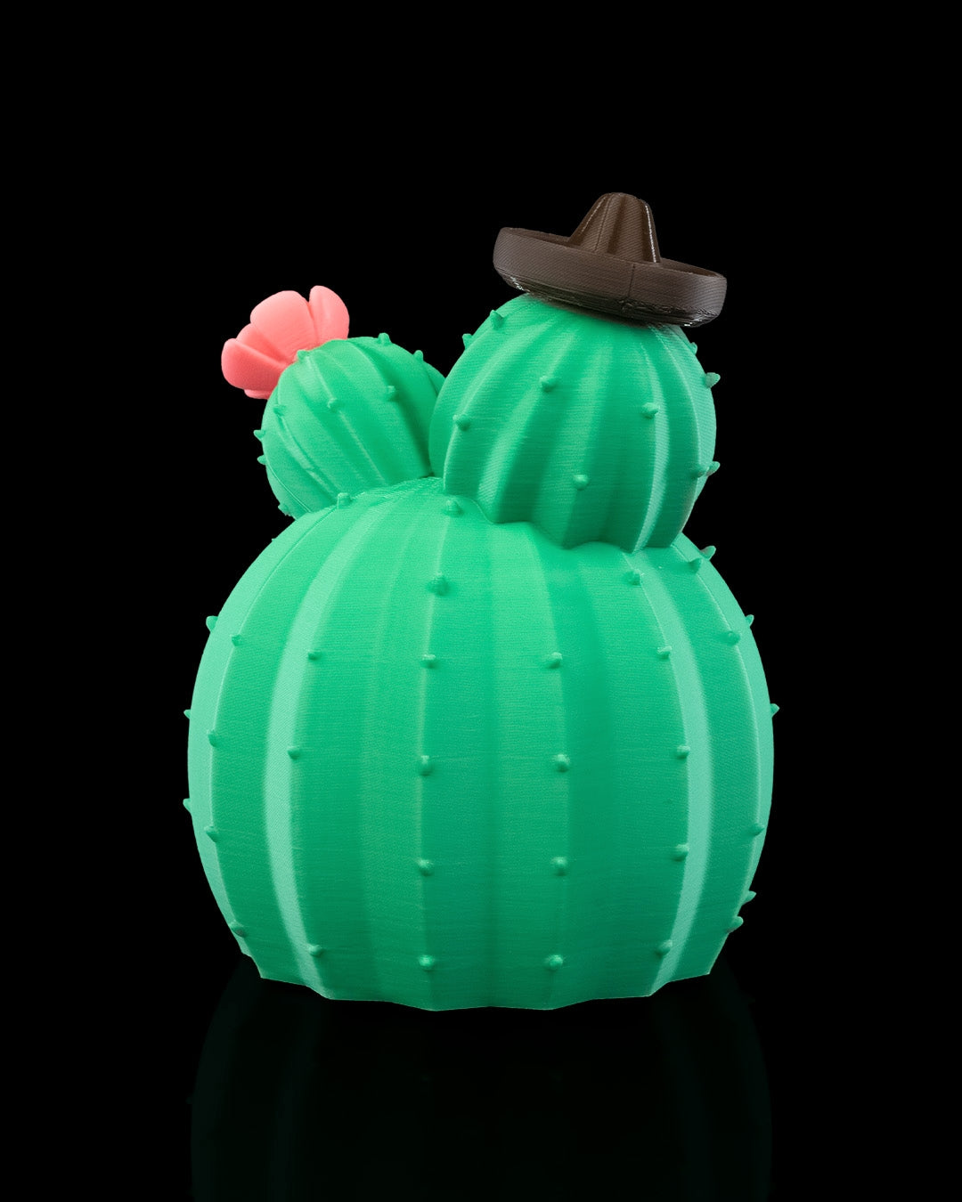 Cactus House Feeder - 3D-Printed Desert-Inspired Fairy House