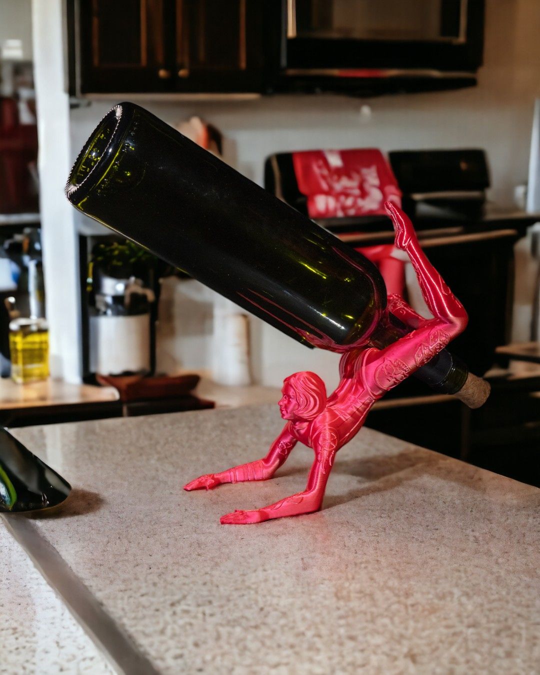 Contortionist Wine Bottle Holder