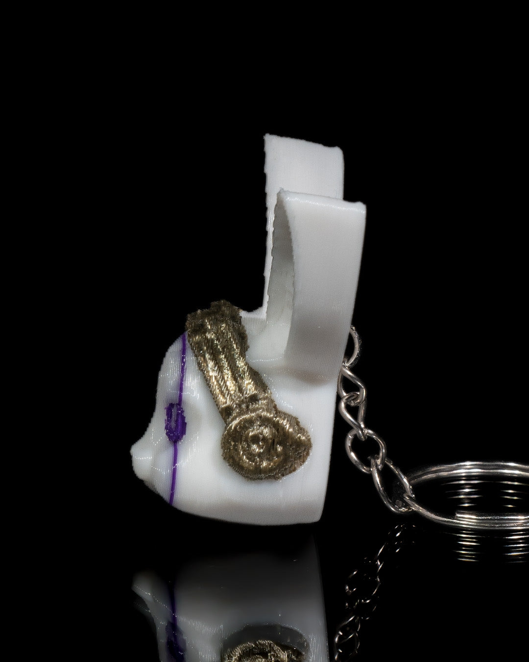 Cyberpunk Bunny Keychain - Futuristic and Edgy
