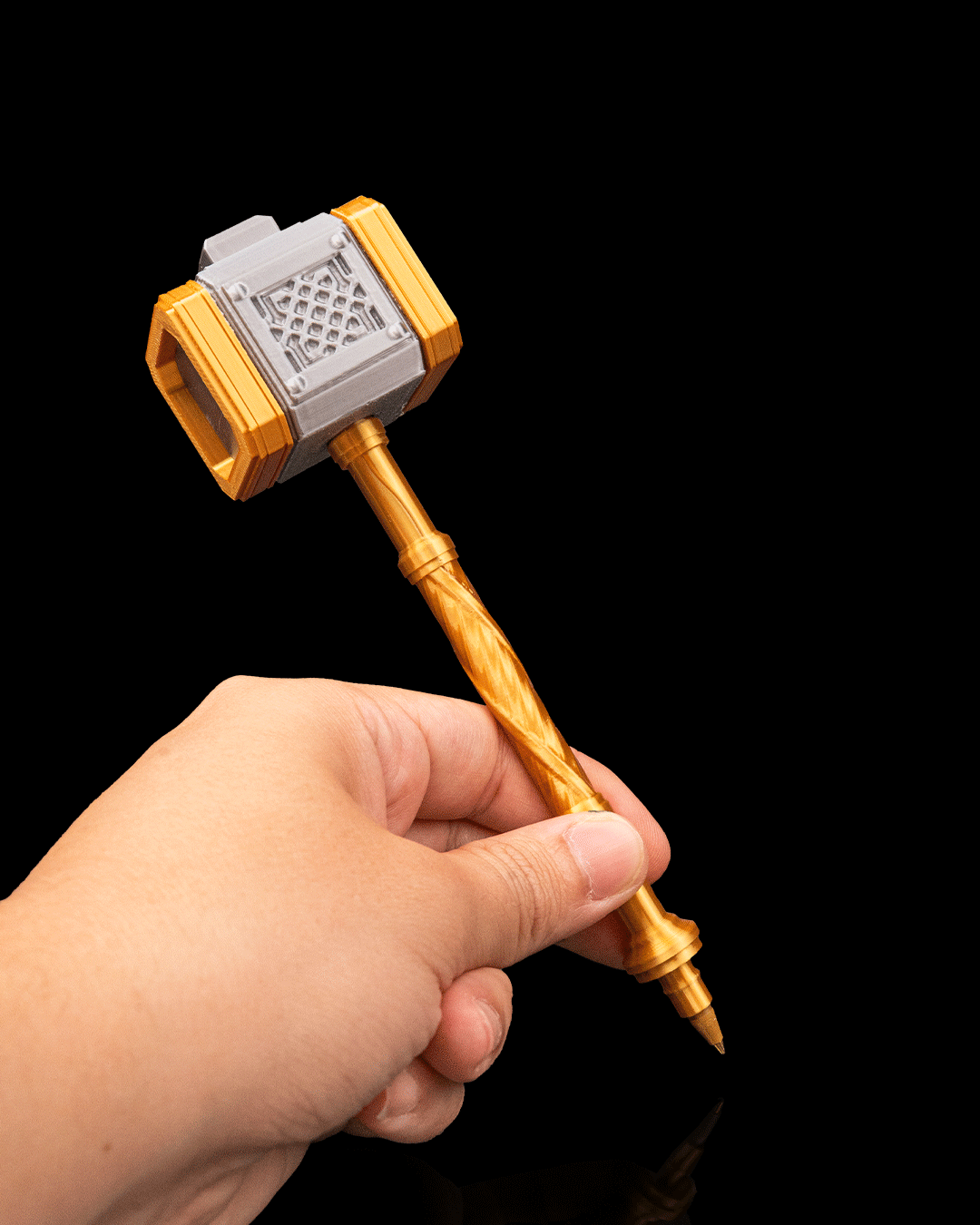 3D-Printed Fantasy Desk Accessories | Hero's Desk Collection