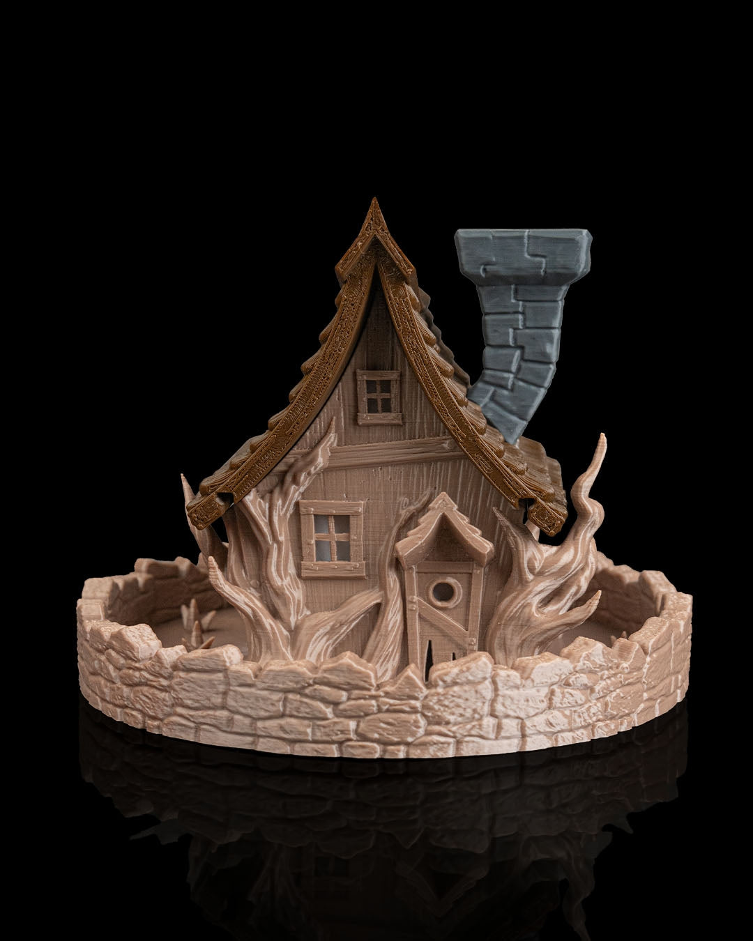 Ghost Manor Backflow Incense Holder & Lamp