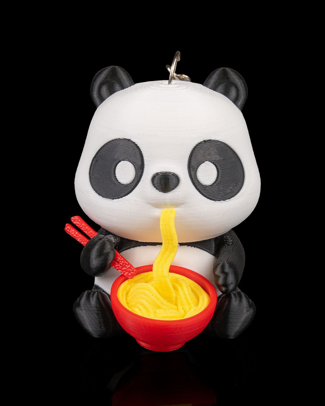 Pandinner Ramen Panda Keychain