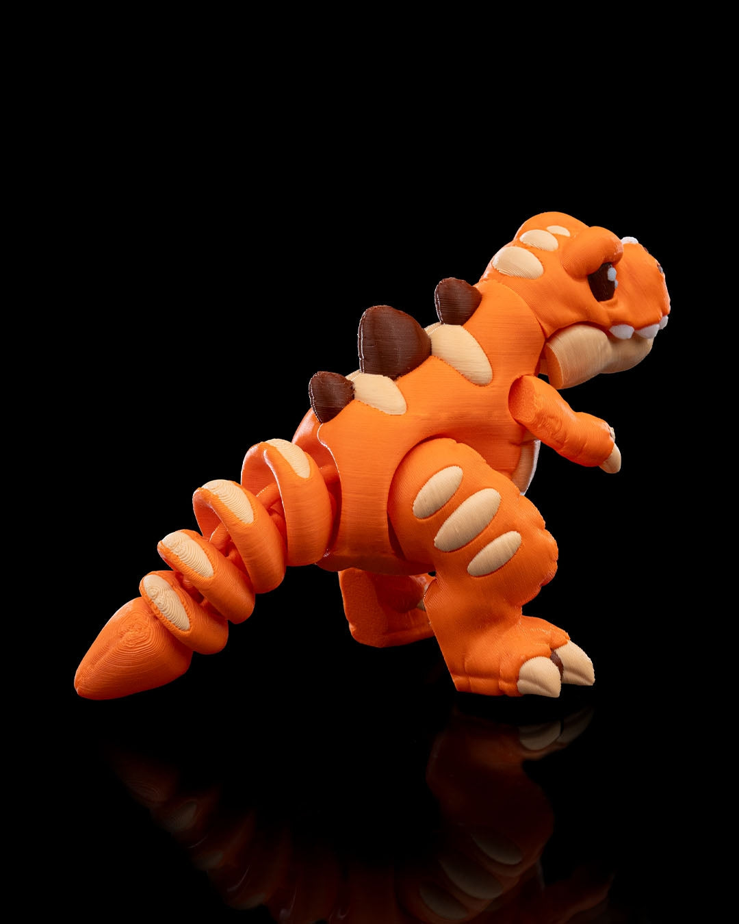 Stuffed T-Rex 3D-Printed Figurine