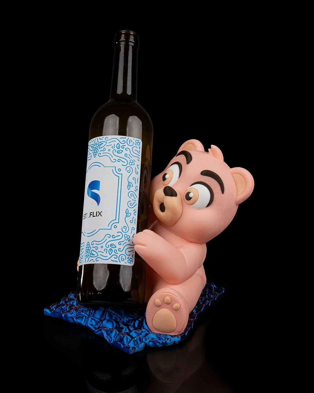 Teddy’s Toast Wine Bottle Holder