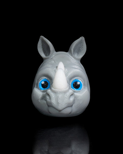 Rhino Keychain - Sturdy and Eye-Catching