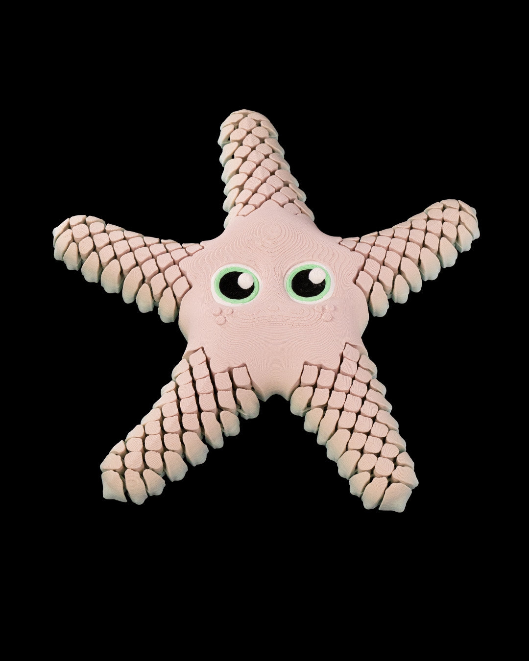 Sandy the Sea Star - 3D-Printed Fidget Toy for Sensory Play and Stress Relief