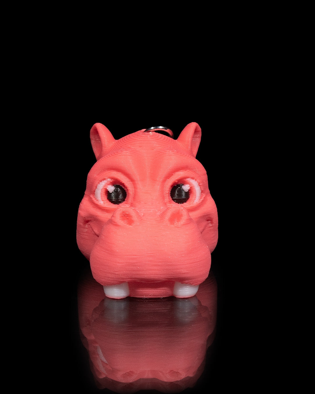 Hippo Keychain - Playful and Durable Design