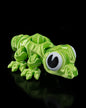 Flexible 3D-Printed Crocodile Toy - Press the Crocodile