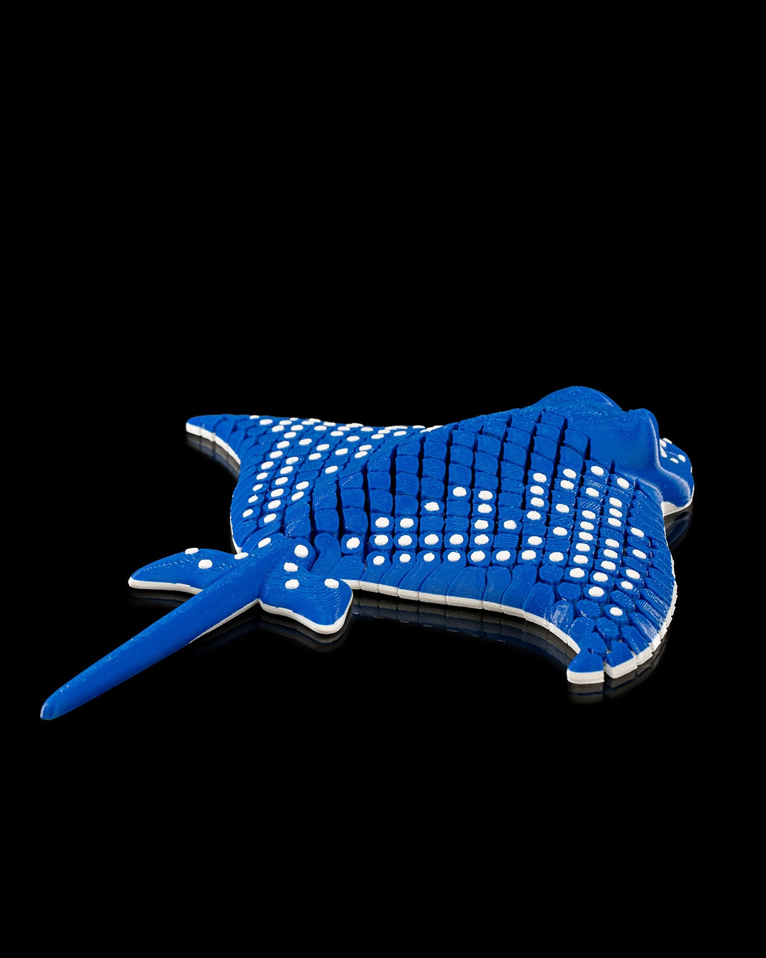 Igor the Spotted Eagle Ray - 3D-Printed Fidget Toy for Sensory Play and Relaxation