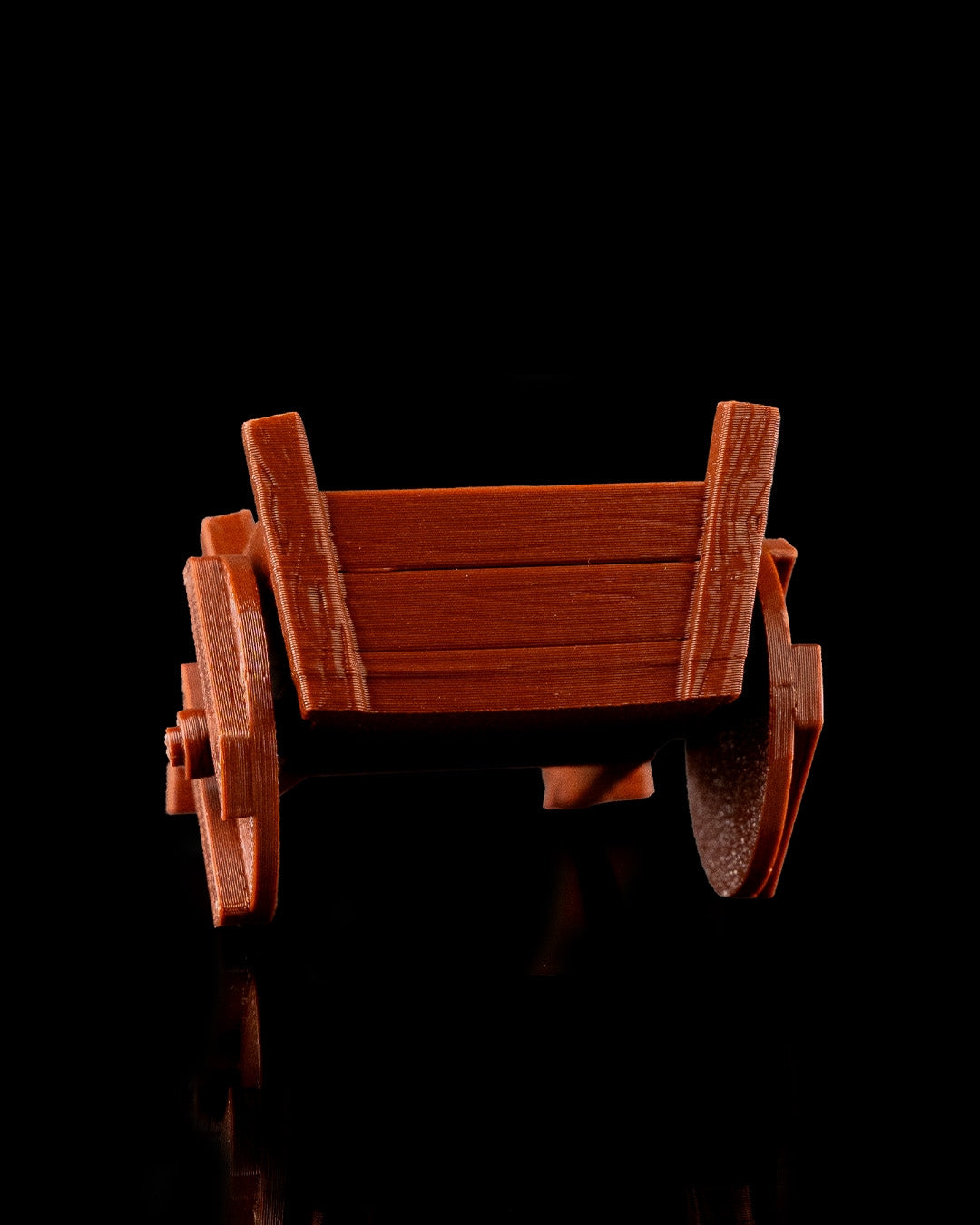 3D-Printed Horse Cart by STLFlix – Rustic Farmhouse Decor & Collectible Miniature Accent