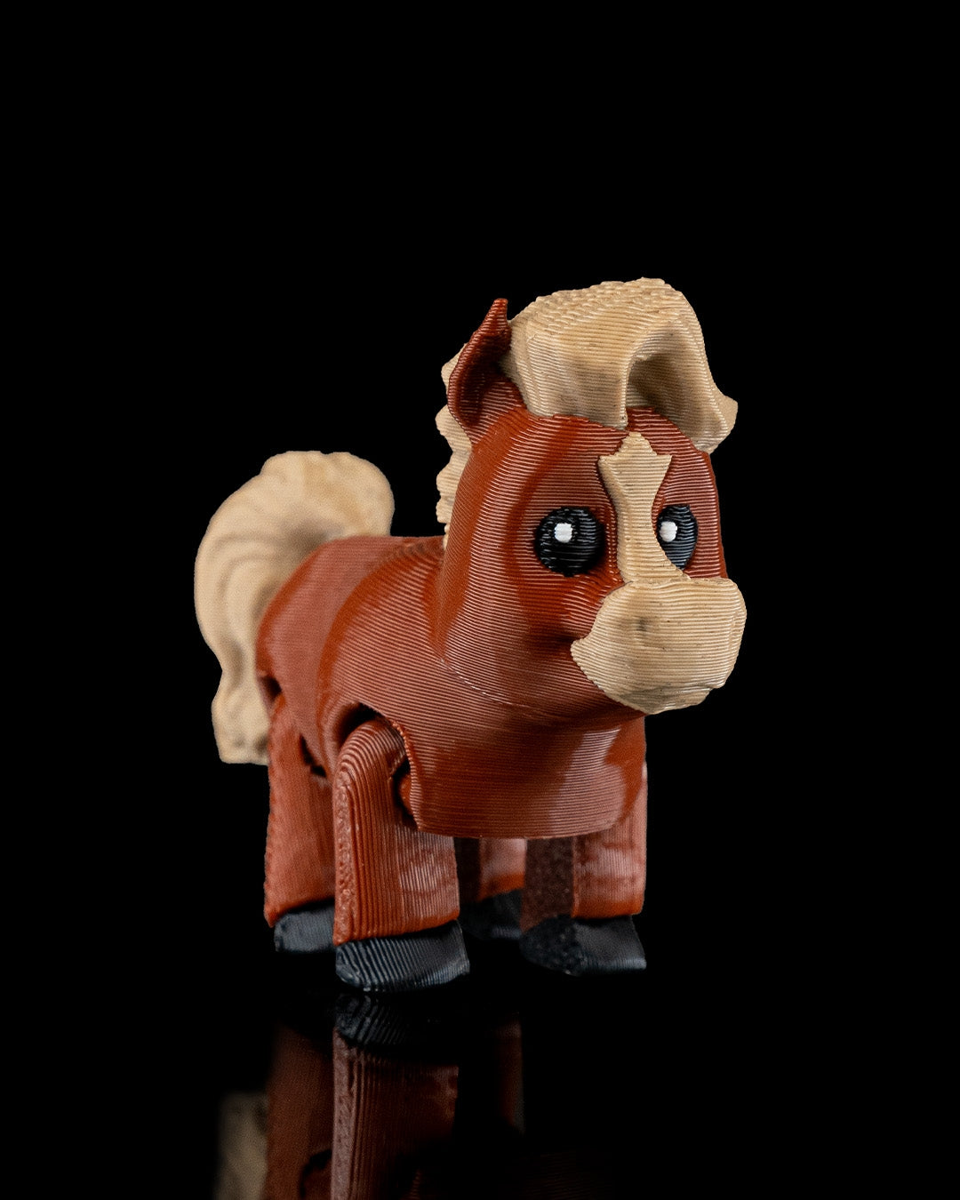 3D-Printed Max the Horse Figurine by STLFlix – Rustic Farmhouse Decor & Collectible Horse Sculpture