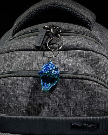 Waterbound Basilisk Keychain - Mystical Fantasy Charm