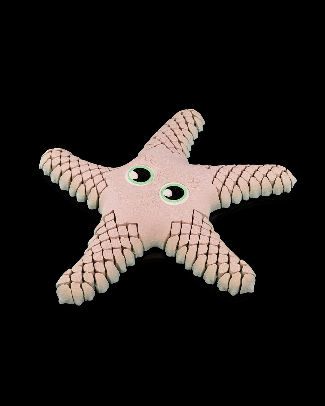 Sandy the Sea Star - 3D-Printed Fidget Toy for Sensory Play and Stress Relief