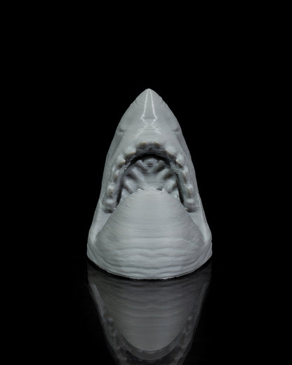 Great White Shark Keychain - Sleek and Fearsome