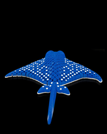 Igor the Spotted Eagle Ray - 3D-Printed Fidget Toy for Sensory Play and Relaxation