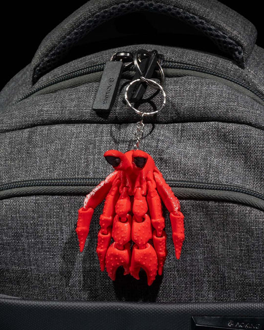 Hermit the Crab Keychain - Aquatic and Adorable