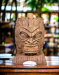 Carved Barrel Wine Bag Dispenser