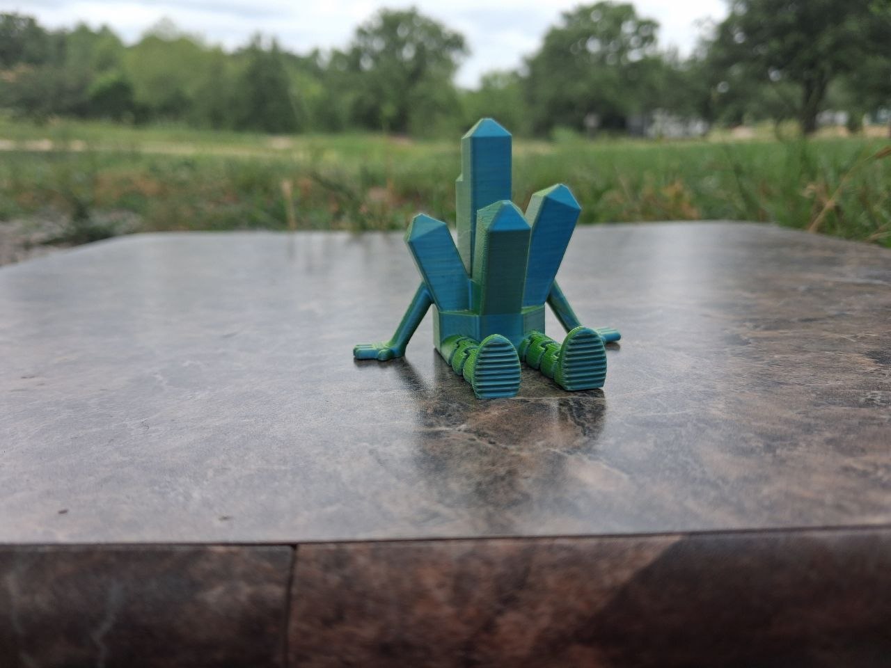 Articulated Crystal Buddy