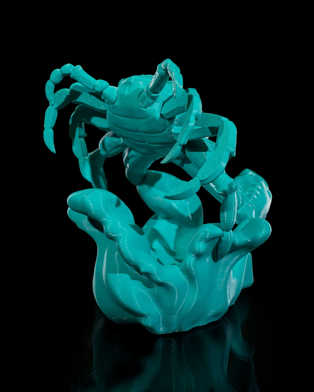 Cancer Zodiac Statue by STLFlix – Nurturing Crab Collectible | Dragons N Doodads