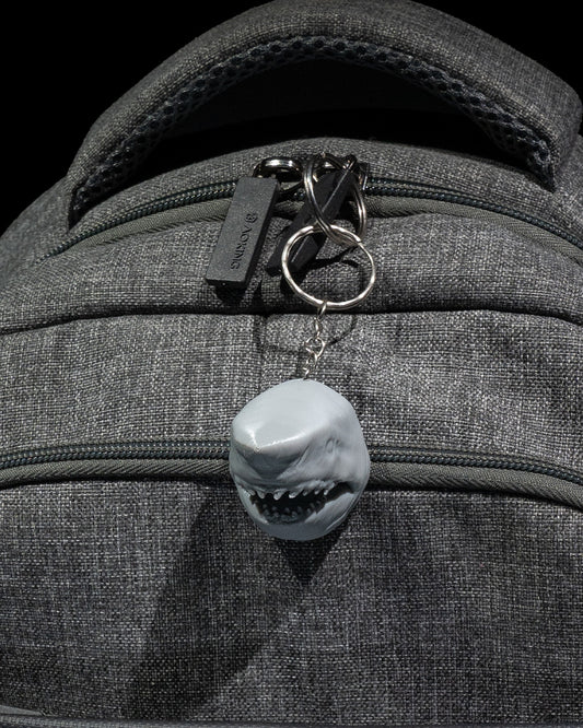 Great White Shark Keychain - Sleek and Fearsome