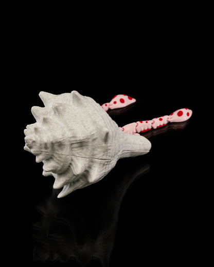 Sky, the Squid - Articulating 3D-Printed Sea Creature Fidget