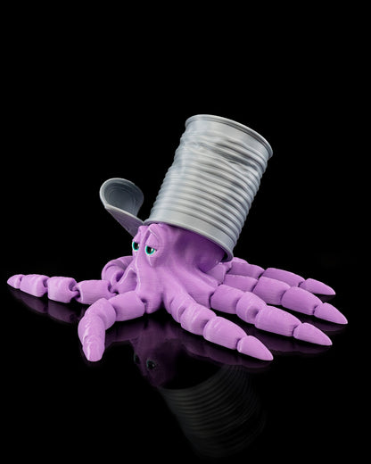 Gus, the Octopus - Unique 3D Printed Ocean Fidget Toy