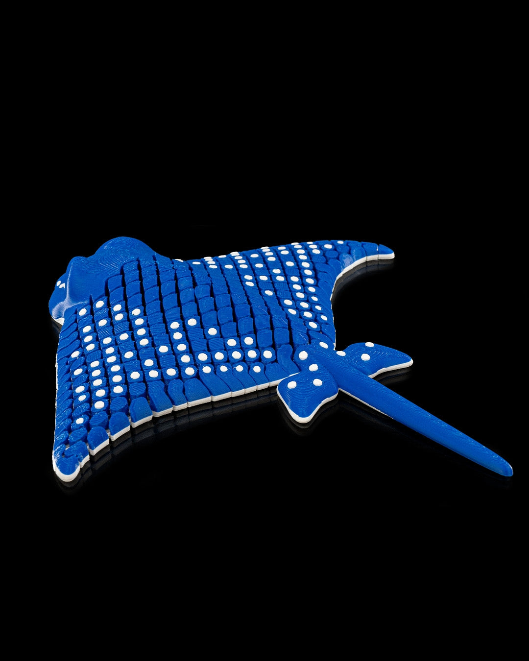 Igor the Spotted Eagle Ray - 3D-Printed Fidget Toy for Sensory Play and Relaxation