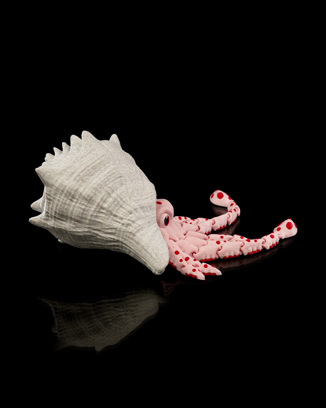 Sky, the Squid - Articulating 3D-Printed Sea Creature Fidget