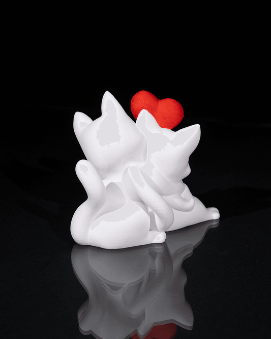 Love Language Cats - Adorable 3D-Printed Valentine's Day Gift
