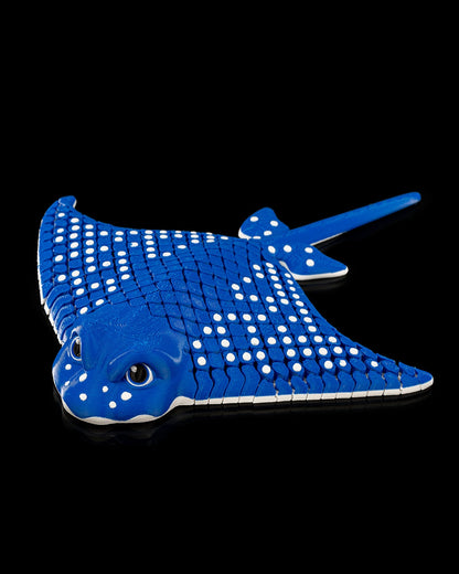 Igor the Spotted Eagle Ray - 3D-Printed Fidget Toy for Sensory Play and Relaxation