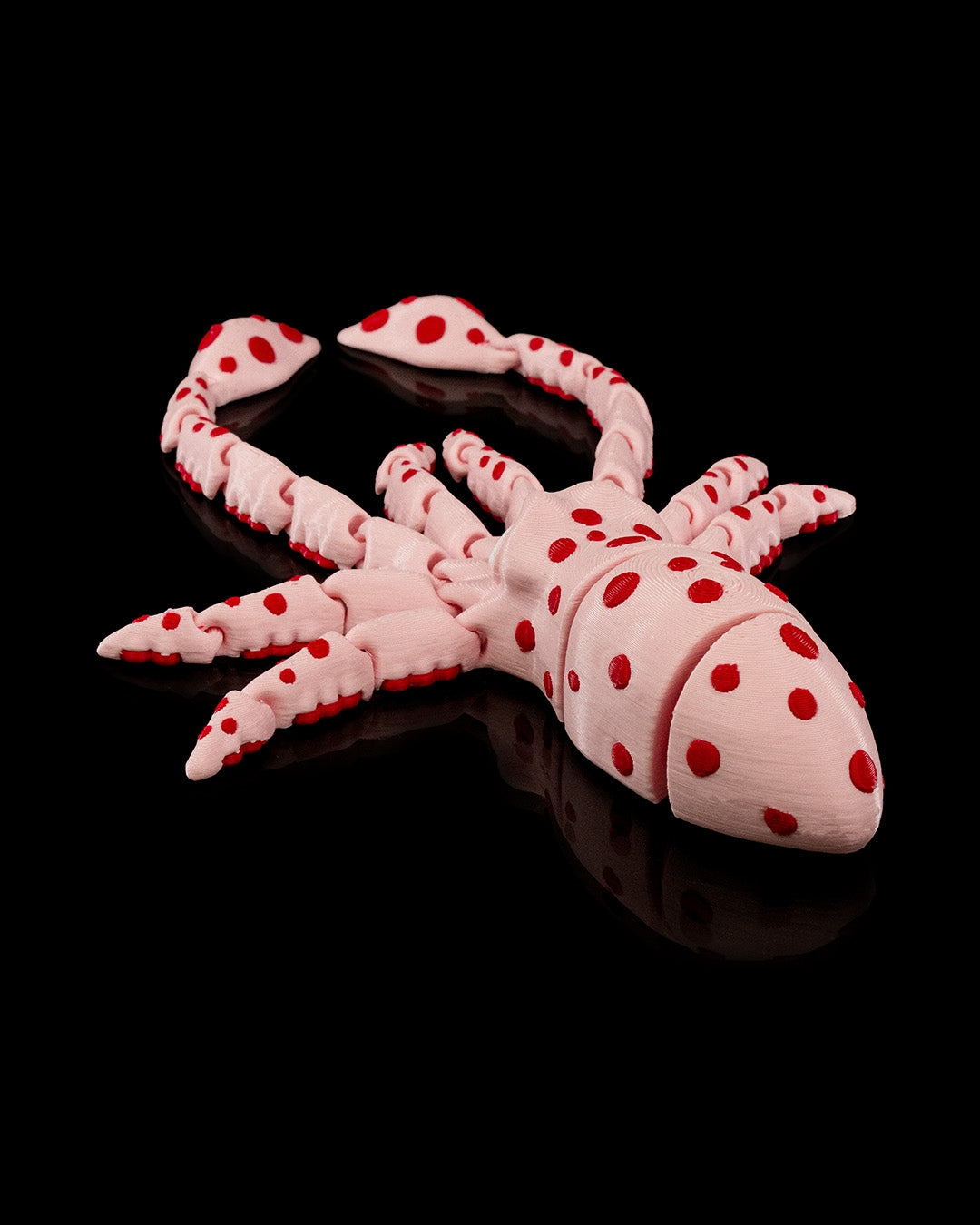 Sky, the Squid - Articulating 3D-Printed Sea Creature Fidget