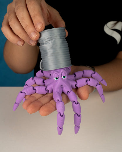 Gus, the Octopus - Unique 3D Printed Ocean Fidget Toy