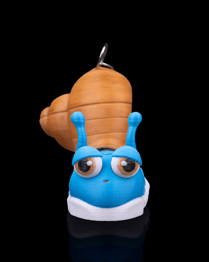 Abigail the Snail – Articulated Mesh Buddy Keychain
