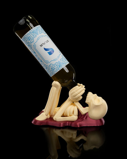 All Spine On Wine Bottle Holder