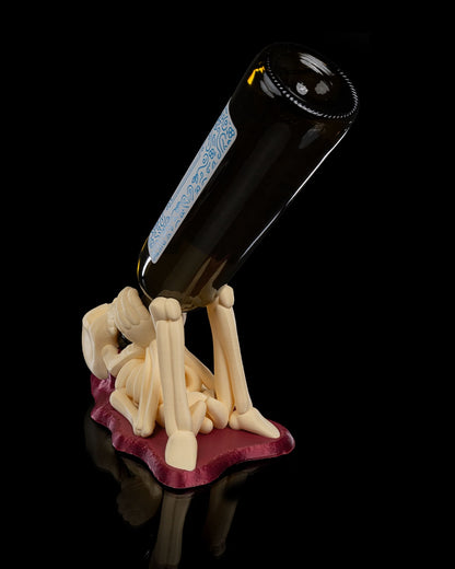 All Spine On Wine Bottle Holder