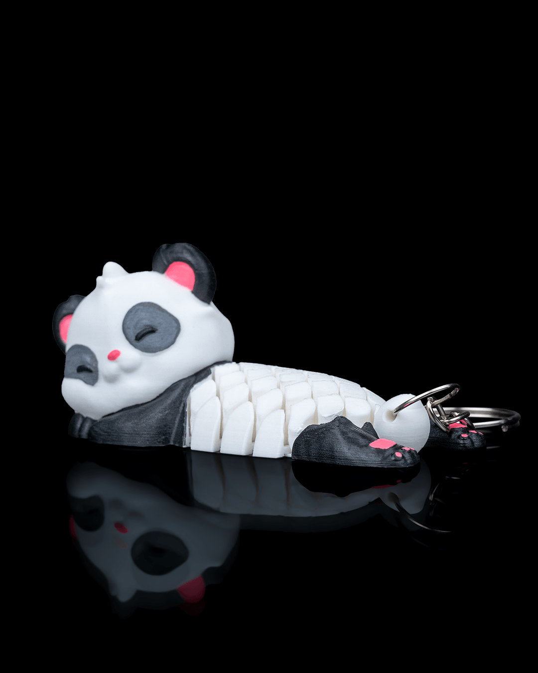 Amanda the Panda – Lazy Mesh Buddy Fidget Keychain