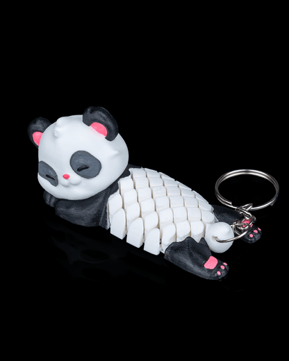 Amanda the Panda – Lazy Mesh Buddy Fidget Keychain