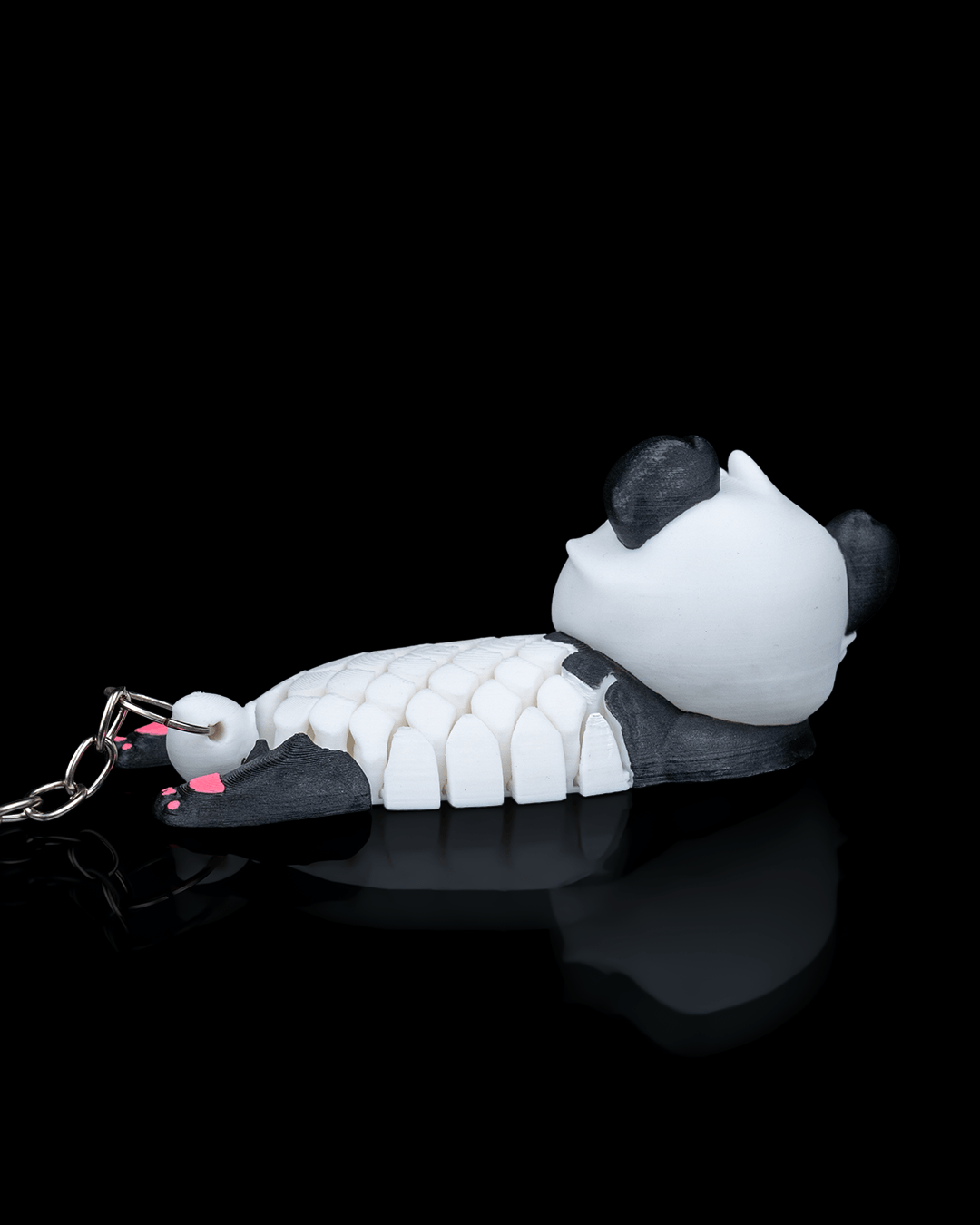Amanda the Panda – Lazy Mesh Buddy Fidget Keychain