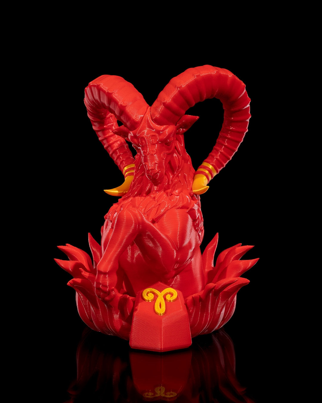 Aries Zodiac Statue by STLFlix – Fiery Ram Collectible | Dragons N Doodads