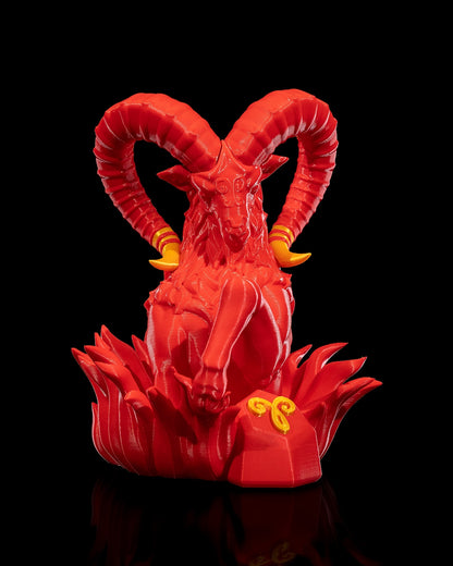 Aries Zodiac Statue by STLFlix – Fiery Ram Collectible | Dragons N Doodads