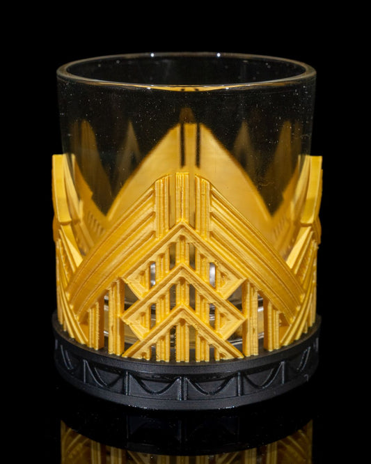 Art Deco Glass Cover (70mm, 80mm, 90mm)
