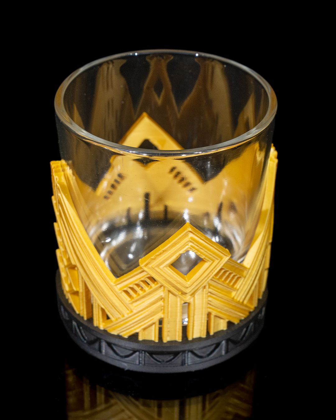 Art Deco Glass Cover (70mm, 80mm, 90mm)