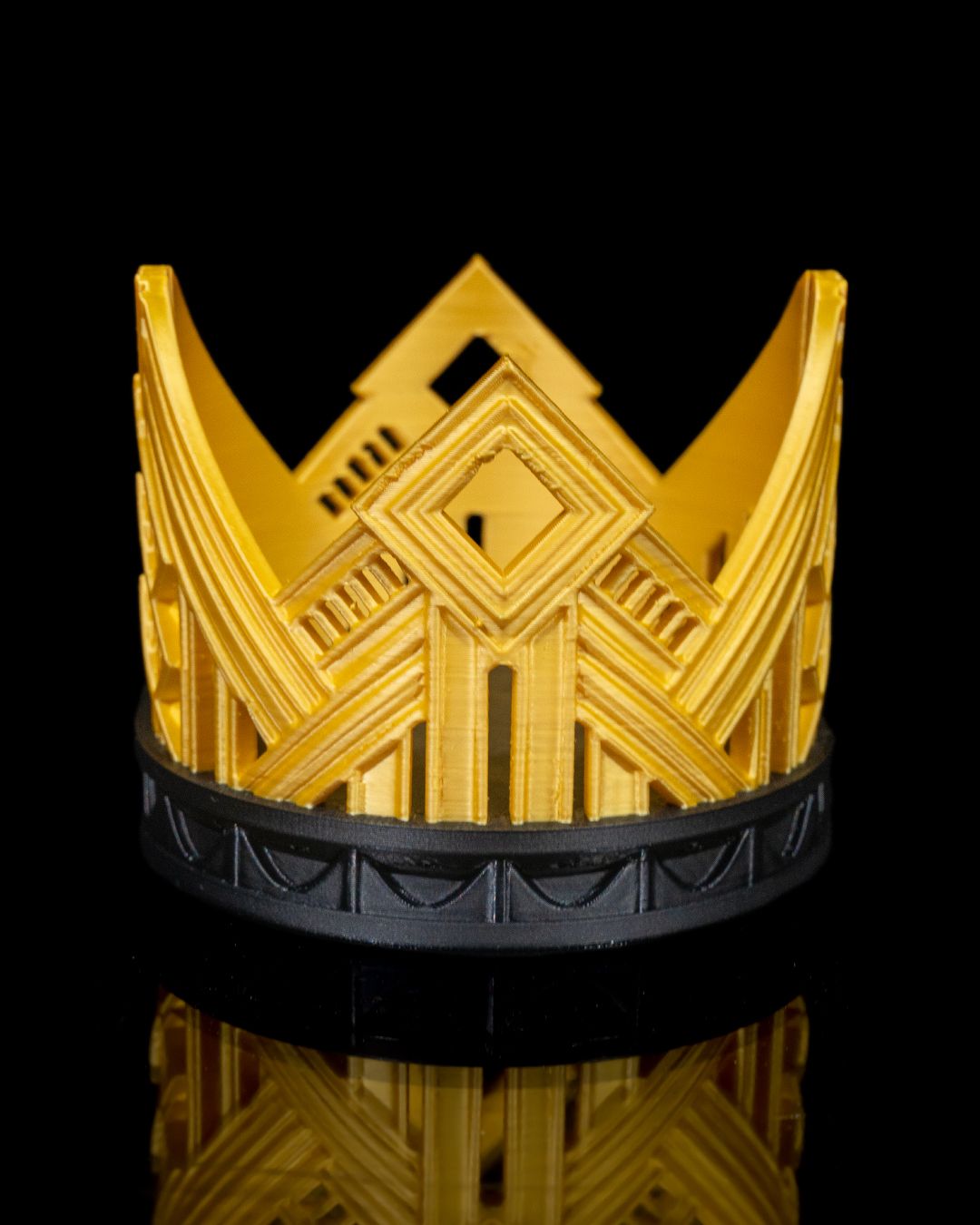 Art Deco Glass Cover (70mm, 80mm, 90mm)