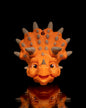 Triceratops Keychain - A Dinosaur Lover's Delight