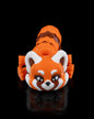 Adorable Red Panda 3D-Printed Figurine – Wildlife-Inspired Collectible with Keychain Options