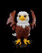 Bald Eagle 3D-Printed Figurine – Iconic Wildlife Collectible with Beak Options