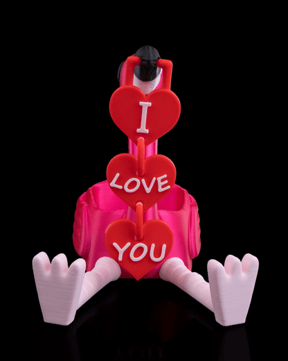 Beak My Valentine | Flamingo Valentine Trinket Dish & Key Holder